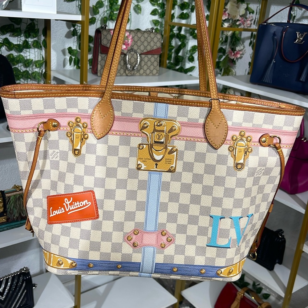 LV neverfull limited edition